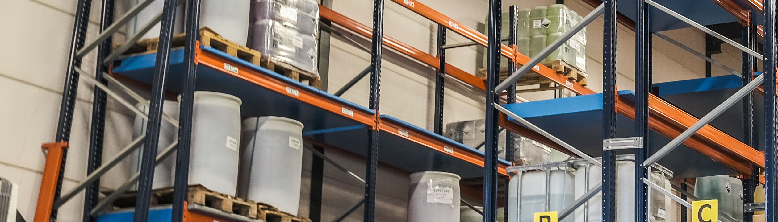 Lekbakken voor palletstellingen