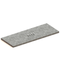 Meta  Clip MS230-III Legbord 1300 x 400 - verzinkt