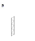 Nieuw Armes Frame L.7.15  - 6000 x 1100 mm - compleet
