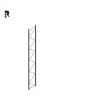 Nieuw Armes Frame L.7.20  - 8000 x 1100 mm - compleet