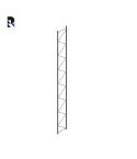Nieuw Armes Frame M.9.15  - 11250 x 1100 mm - compleet