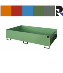 Standalone spill pallet for rack width 3300 mm - 373 liters