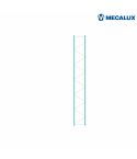 Mecalux Frame 101 - 8500 x 1100 mm - compleet