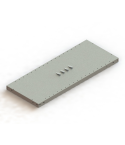 Meta  Clip MS230-III Legbord 1000 x 300 - RAL 7035