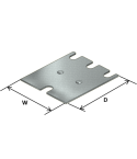 Stow shim plate PNA 0111